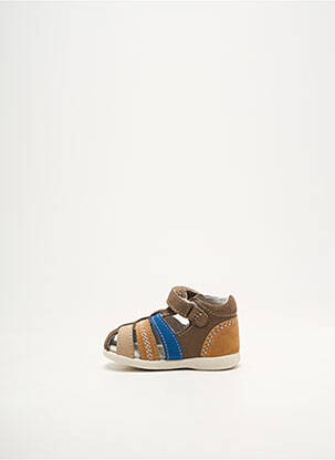 Sandales/nu pieds bout rond bout rond marron KICKERS garçon