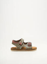 Sandales/nu pieds bout ouvert bout ouvert vert KICKERS garçon