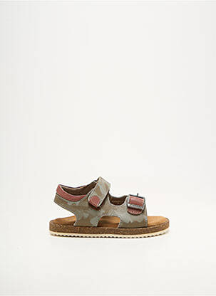 Sandales/nu pieds bout ouvert bout ouvert vert KICKERS garçon