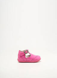 Bottillons fermeture boucle(s) bout rond rose MOD8 fille