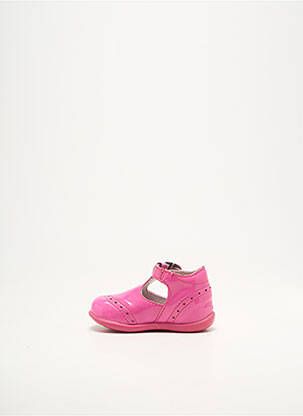 Bottillons fermeture boucle(s) bout rond rose MOD8 fille