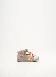 Bottillons fermeture boucle(s) bout rond beige BABYBOTTE fille