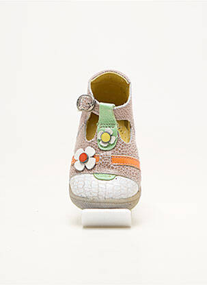 Bottillons fermeture boucle(s) bout rond beige BABYBOTTE fille