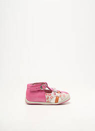 Bottillons fermeture boucle(s) bout rond rose BABYBOTTE fille