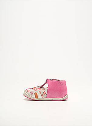 Bottillons fermeture boucle(s) bout rond rose BABYBOTTE fille