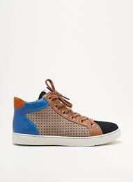Baskets bout rond bout rond bleu POM D'API garçon