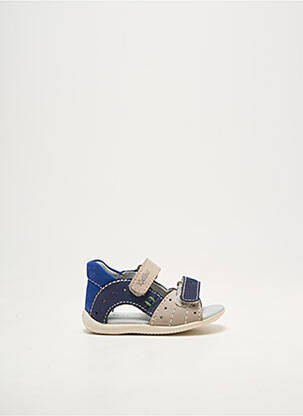 Sandales/nu pieds bout ouvert bout ouvert bleu KICKERS garçon