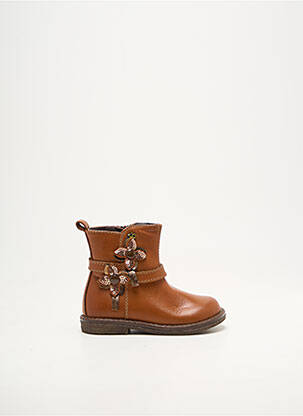 Bottines/boots semelle amovible chiquet marron STONES AND BONES fille