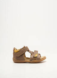 Sandales/nu pieds bout ouvert bout ouvert marron MINIBEL garçon
