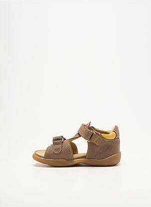 Sandales/nu pieds bout ouvert bout ouvert marron MINIBEL garçon