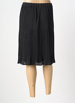 Jupe mi-longue taille haute noir MERI & ESCA femme