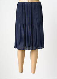 Jupe mi-longue taille normale bleu FRANCE RIVOIRE femme