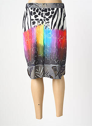 Jupe mi-longue stretch noir MERI & ESCA femme