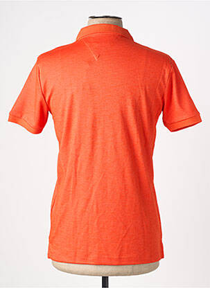 Polo coupe cintrée manches courtes orange CAMBERABERO homme