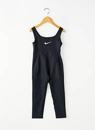 Combi-pantalon col rond sans manche noir NIKE fille