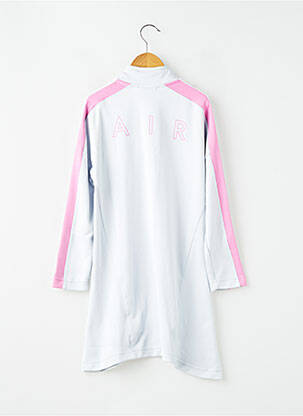 Robe mi-longue manches longues rose NIKE fille