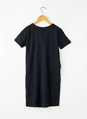 Robe mi-longue manches courtes manches courtes noir NIKE fille