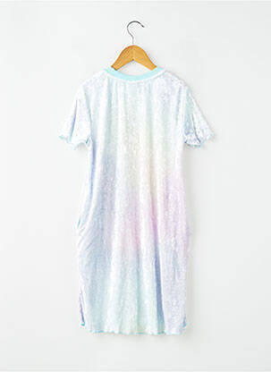 Robe mi-longue manches courtes manches courtes bleu NIKE fille