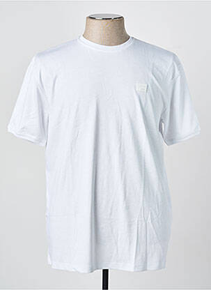 T-shirt stretch manches courtes blanc CAMBERABERO homme