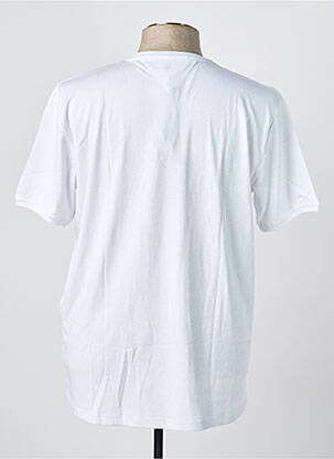 T-shirt stretch manches courtes blanc CAMBERABERO homme