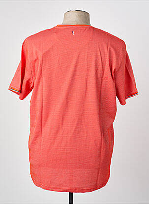 T-shirt coupe droite manches courtes orange CAMBERABERO homme