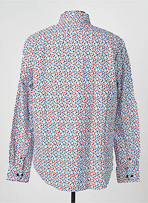 Chemise manches longues coupe droite bleu CAMBERABERO homme