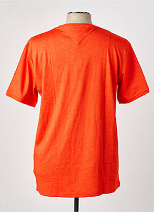 T-shirt stretch manches courtes orange CAMBERABERO homme