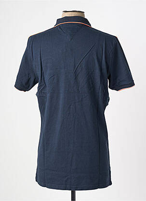 Polo coupe droite manches courtes bleu CAMBERABERO homme