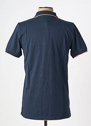 Polo coupe droite manches courtes bleu CAMBERABERO homme