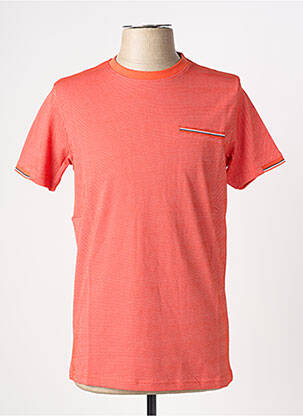 T-shirt coupe droite manches courtes orange CAMBERABERO homme