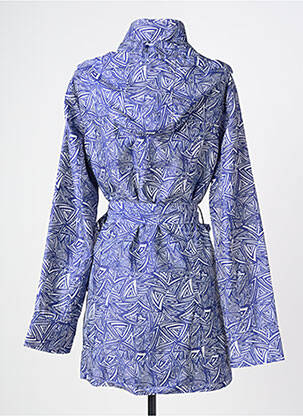 Parka manches longues a capuche bleu C.MISSARO femme