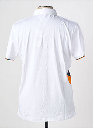 Polo coupe cintrée manches courtes blanc CAMBERABERO homme