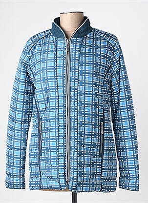 Doudoune manches longues sans capuche bleu C.MISSARO femme