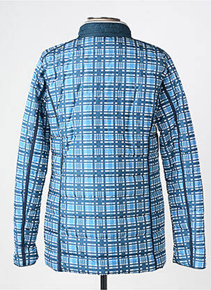 Doudoune manches longues sans capuche bleu C.MISSARO femme