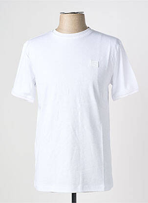 T-shirt coupe droite manches courtes blanc CAMBERABERO homme