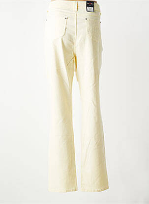 Pantalon slim poches jaune MONIKA femme