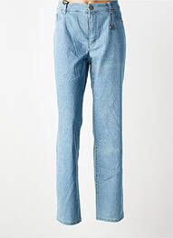 Jeans coupe slim poches bleu MONIKA femme