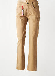 Pantalon slim poches beige ANNA MONTANA femme