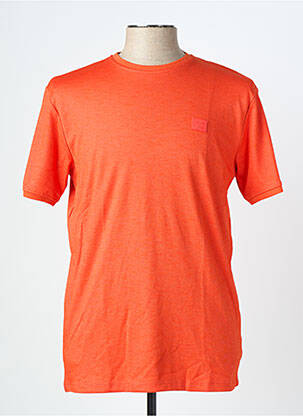 T-shirt coupe droite manches courtes orange CAMBERABERO homme