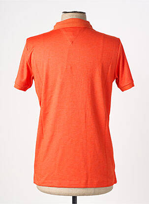 Polo coupe cintrée manches courtes orange CAMBERABERO homme