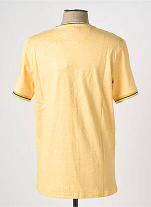 T-shirt coupe droite manches courtes jaune CAMBERABERO homme