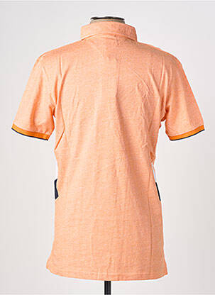 Polo coupe cintrée manches courtes orange CAMBERABERO homme