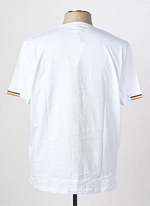 T-shirt coupe droite manches courtes blanc CAMBERABERO homme