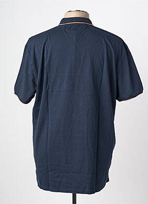 Polo coupe droite manches courtes bleu CAMBERABERO homme