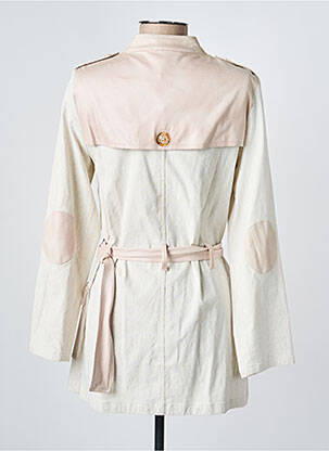 Veste chic tissage crêpe beige GUY DUBOUIS femme