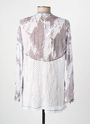Gilet manches longues stretch gris MERI & ESCA femme