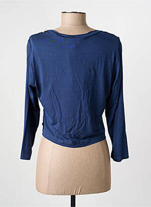Gilet manches longues manches 3/4 bleu MERI & ESCA femme