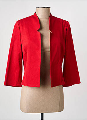 Boléro coupe cintrée rouge MERI & ESCA femme