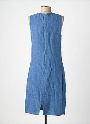 Robe mi-longue sans manche sans manche bleu MERI & ESCA femme