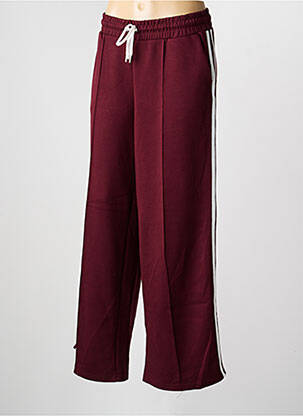 Jogging stretch taille normale rouge B.YOUNG femme